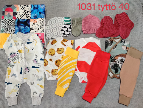 Pakkaus tyttö koko 40 nro 1031