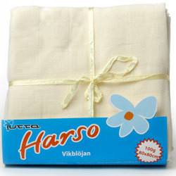 Jutta vaippaharso luonnonvalkoinen 80x80 cm 100 g 5 kpl setti