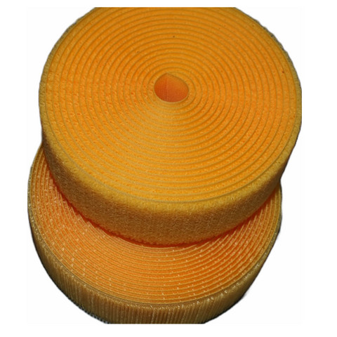 Tarranauha Aplix 38 mm keltainen lenkki per 10 cm