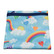 Royalkestot minipussi vetoketjulla 17x13-15 cm Sateenkaaret