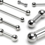 Kielikoru, Barbell 1,6mm Kirurginteräs 5mm palloilla