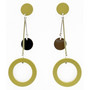 Korvakorut, BELLE MISS Sixties|Hoop Olive Green