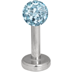 Labret 1,2mm/Supertimantti 4mm (turkoosi)