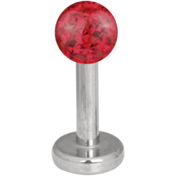 Labret 1,2mm/Supertimantti 4mm (punainen)