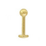 IMPLANT GRADE TITANIUM Labret Goldline 1.2mm/3mm)