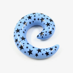 Venytyskoru, spiraali Stars 12mm (tähdet)