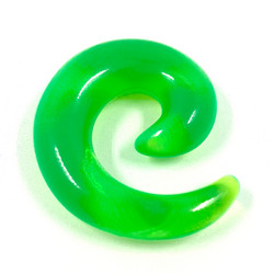 Venytyskoru, spiraali Green 8mm (vihreä)