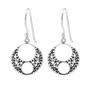Hopeiset korvakorut, Bohemian Lace Circle (pitsi)