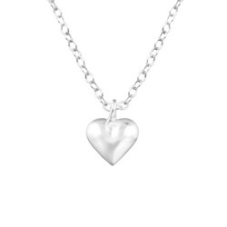 Hopeinen kaulakoru, Mini Heart (sydän)