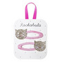 Hiuskoru/pinni, Rockahula KIDS|Sparkly Cat Clips Gold