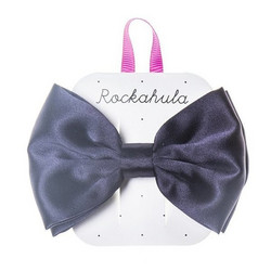 Hiuskoru/solki, Rockahula KIDS|Satin Luxe Double Bow Clip Blue