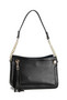 Laukku, BESTINI|Black Handbag with Gold Details (musta pikkulaukku)