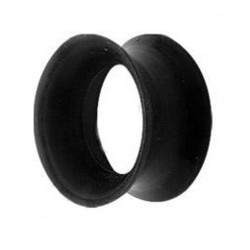 Tunneli, Thin Silicone Black 20mm