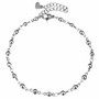 FRENCH RIVIERA, Classic Anklet -yksinkertainen kirurginteräsnilkkakoru