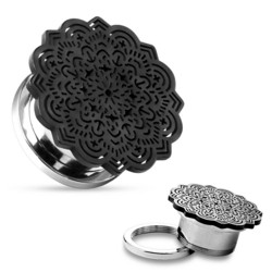 Plugi 14mm, Black Mandala