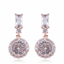Juhlakorvakorut, ROMANCE/Drop Earrings in Rosegold