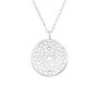 Hopeinen kaulakoru, Mosaic Lace