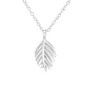 Hopeinen kaulakoru, Palm Tree Necklace