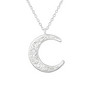 Hopeinen kaulakoru, Celtic Crescent Moon