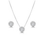 Kristallikorusetti, ATHENA BRIDAL|Crystal Sparkle Necklace Set