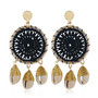 Korvakorut, Black Lace Dream Catcher Earrings