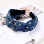Solmupanta|SUGAR SUGAR, Stone Washed Headband- sinisävyinen hiuspanta