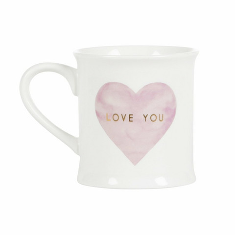 Muki, Sass & Belle|Love You Pastel Pink Heart