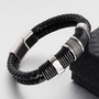 Nahkarannekoru, Classic Black Leather Bracelet