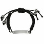 Kirurginteräksinen rannekoru, Relaxed Black Bracelet