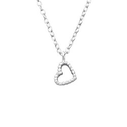 Hopeinen kaulakoru, Small Pretty Heart -pieni hopeinen sydän