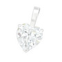 Hopeinen riipus, Luxorious Heart Pendant CZ -Ylellinen CZ sydänriipus