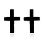 Kirurginteräsnapit, Black Cross -mustat ristinapit