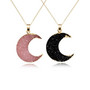 Kaulakoru, Celestial Moon in Black or Pink