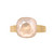 Sormus, BOHM PARIS|Bague Bea dorée beige rose