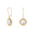 Korvakorut, BOHM PARIS|Boucles Charlotte avec cristal clair