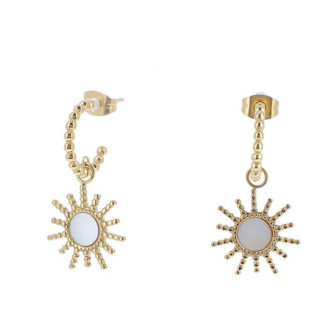 Korvakorut, BOHM PARIS|Boucles Eloi avec nacre