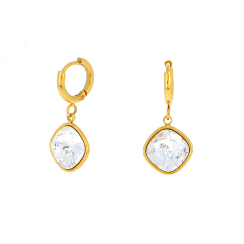 Korvakorut, BOHM PARIS|Boucles D'oreilles Léa avec cristal clair