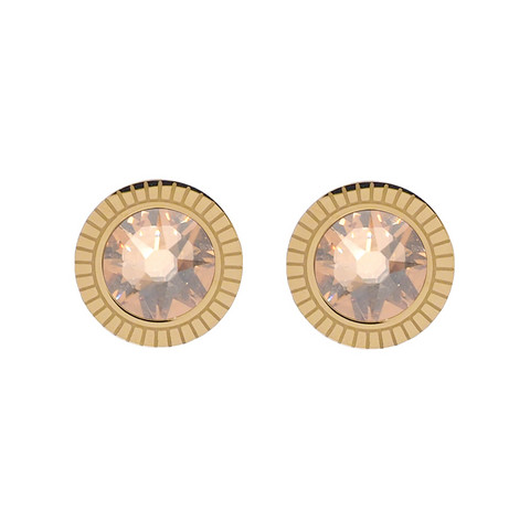 Korvakorut, BOHM PARIS|Boucles D'oreilles Miel avec cristal dorée