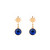 Korvakorut, BOHM PARIS|Boucles Étoile avec cristal royal blue