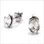 Korvakorut, BOHM PARIS|Boucles D'oreilles Sylvie avec cristal clair