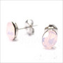 Korvakorut, BOHM PARIS|Boucles Sylvie avec cristal rose