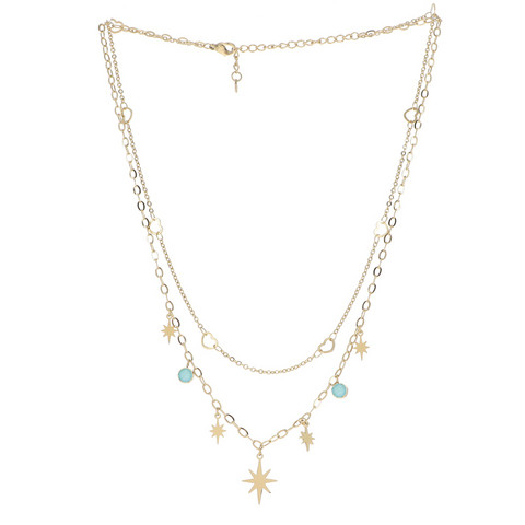 Kaulakoru, BOHM PARIS|Collier Giselle avec cristal mint