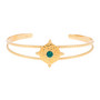 Rannekoru, BOHM PARIS|Bracelet Loulita avec cristal emerald green