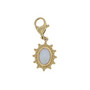 Maskotti/riipus, BOHM PARIS|Lockie Charm Milan agathe blanche