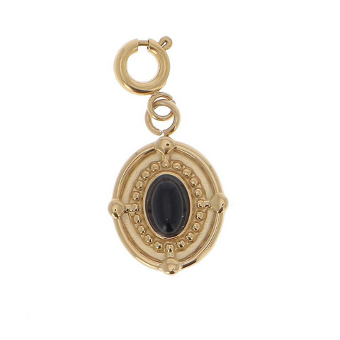Maskotti/riipus, BOHM PARIS|Lockie Charm Khonsou agathe noir