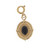 Maskotti/riipus, BOHM PARIS|Lockie Charm Khonsou agathe noir