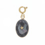 Maskotti/riipus, BOHM PARIS|Lockie Charm Castille petit, nacre gris