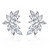 Kristallikorvakorut, ATHENA BRIDAL|Luxurious Cluster Earrings