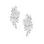 Kristallikorvakorut, ATHENA BRIDAL|Luxurious Flower Earrings