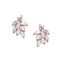 Kristallikorvakorut, ATHENA BRIDAL|Dainty Bella Earrings in Rosegold